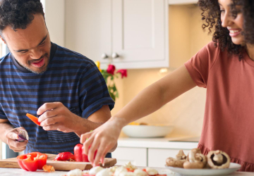 Disability Support Services worker assisting a participant with daily living tasks