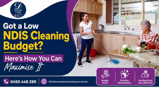 Got a Low NDIS Cleaning Budget? Here’s How You Can Maximise It
